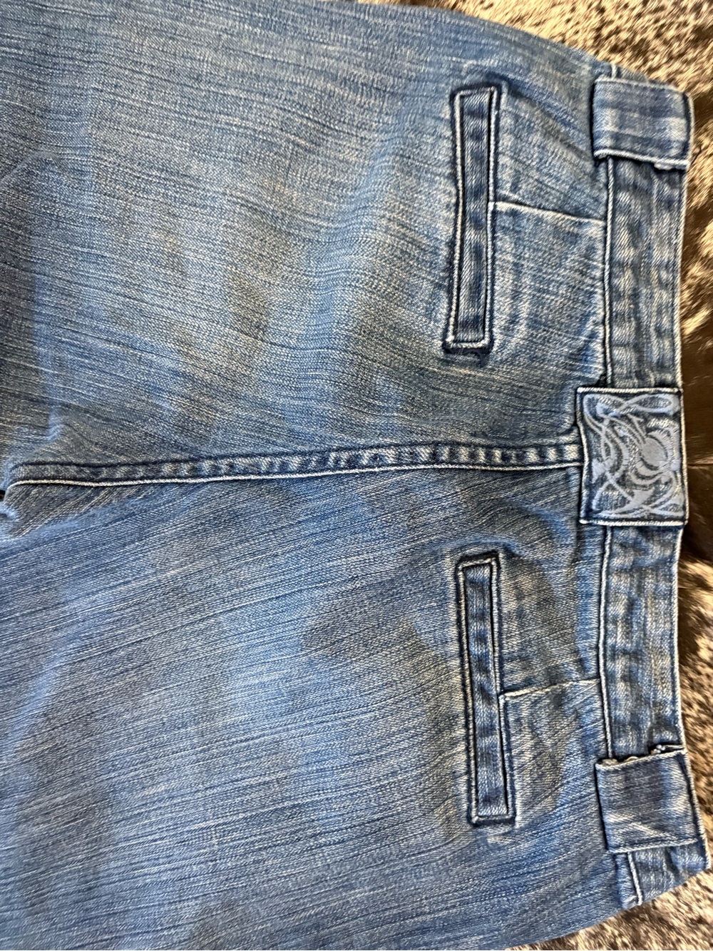 Women’s Blue Wide-Leg Denim Jeans - Tailored Flare
